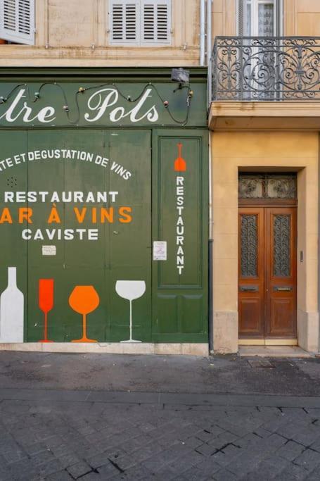Superbe Appart, Central, Petit Balcon & Vue Place Marseille Extérieur photo