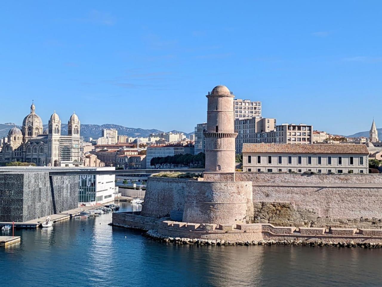 Superbe Appart, Central, Petit Balcon & Vue Place Marseille Extérieur photo